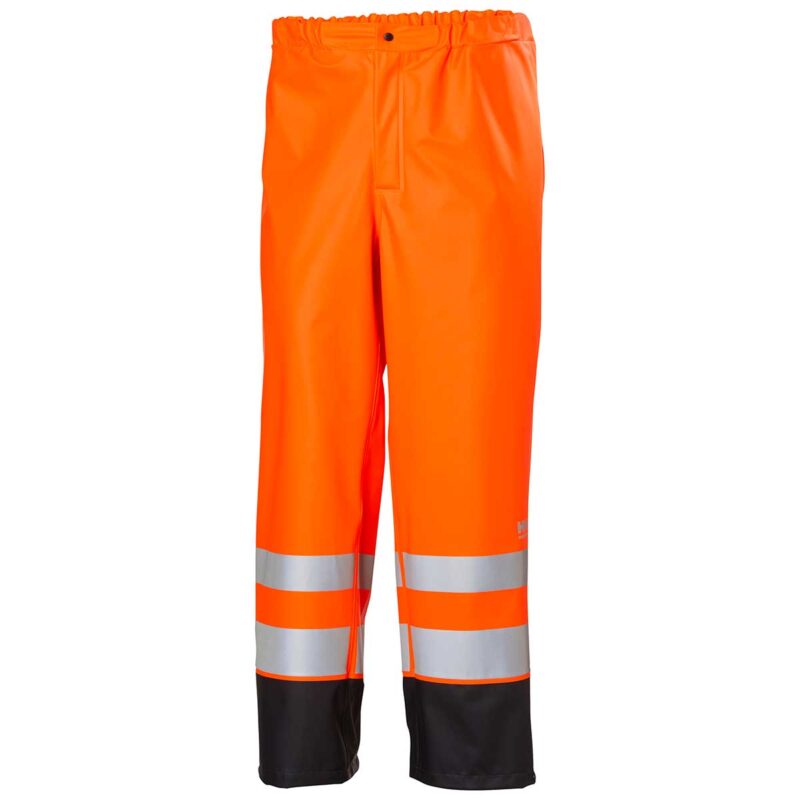 Addvis Hi Vis Rain Trousers offer high visibility, durable protection, and all-day comfort