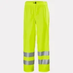 Alta Hi Vis Waterproof Rain Trousers keep you visible and dry with durable, weatherproof