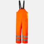 Alta Hi Vis Waterproof Rain Bib Trousers keep you visible and dry