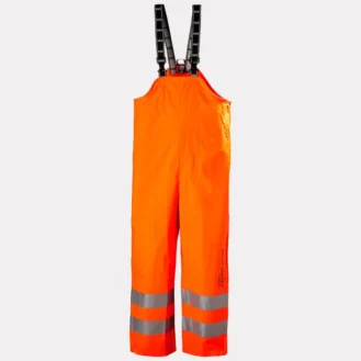 Alta Hi Vis Waterproof Rain Bib Trousers keep you visible and dry