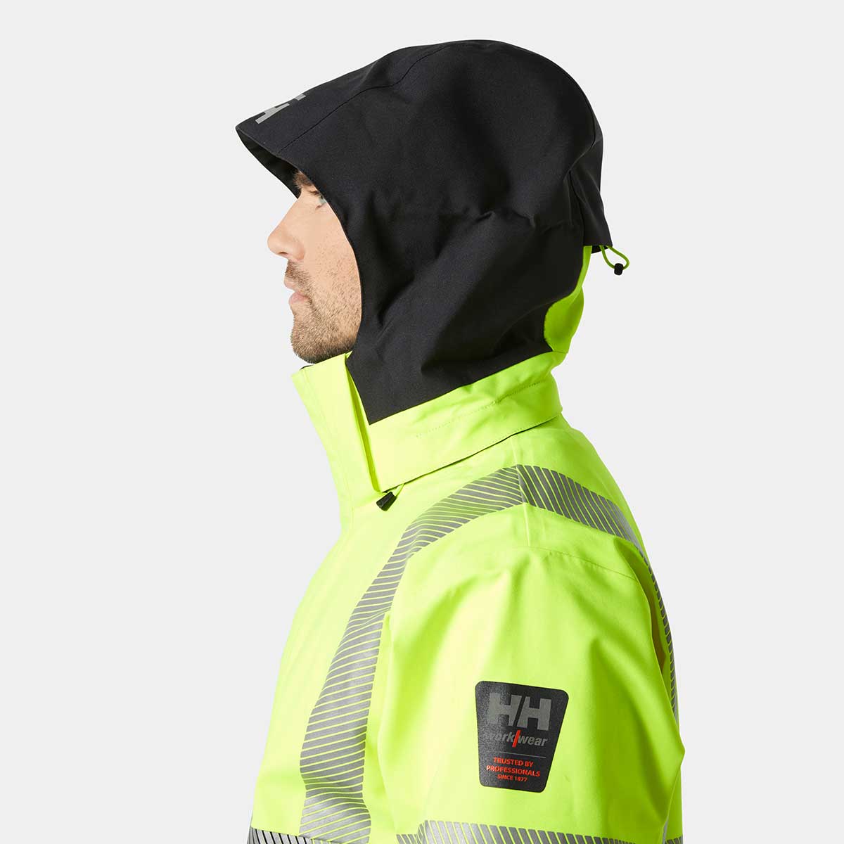 ICU Hi Vis 3-Layer Shell Jacket, maximum comfort, mobility, and waterproof