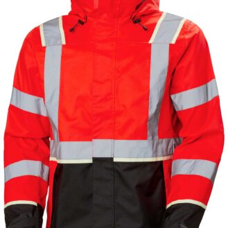 UC-ME Hi Vis Shell Jacket offers high visibility, durability, and comfort