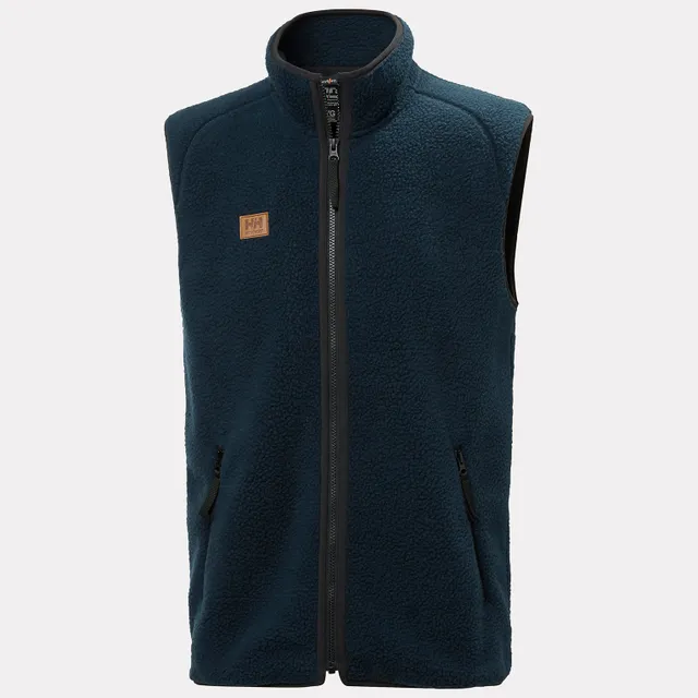 Heritage Pile Vest blends classic style with cozy warmth and comfort