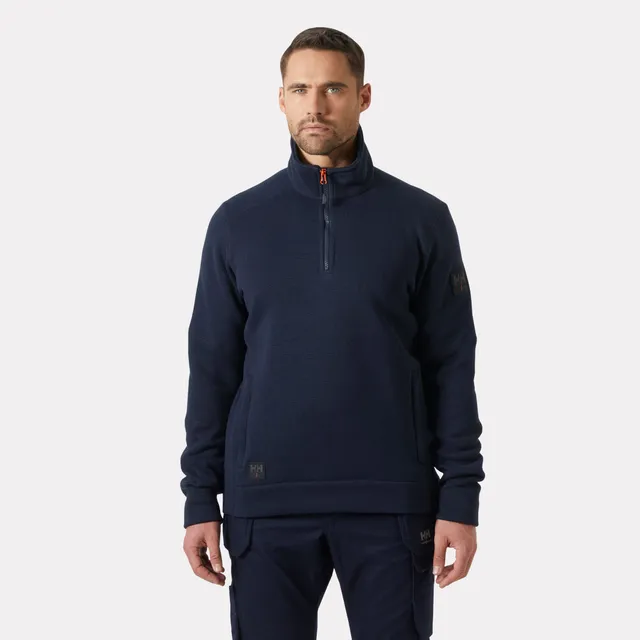 Kensington Half Zip Knit Fleece Jacket offers warmth, comfort, and a sleek design