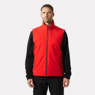 Manchester 2.0 Zip In Softshell Vest is versatile and comfortable, offering breathability