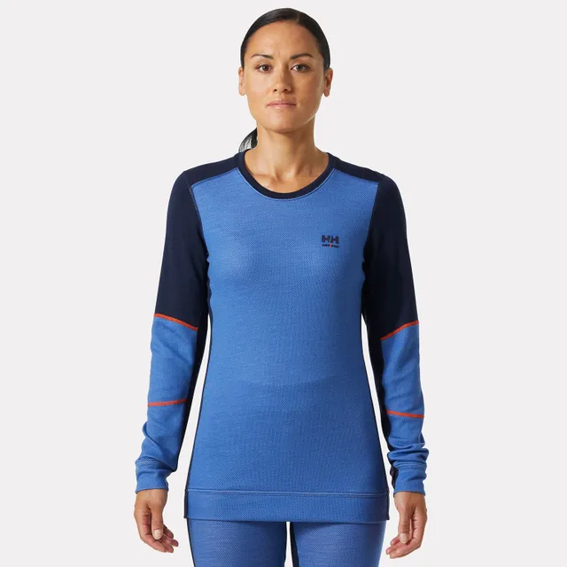 Women's LIFA Base Layer Merino Crewneck offers moisture management, keeping you dry and warm