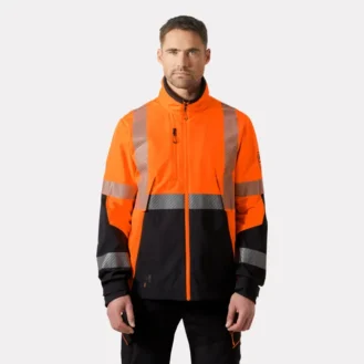 ICU BRZ Hi Vis Jacket offers high visibility, breathability, lightweight comfort, and flexibility