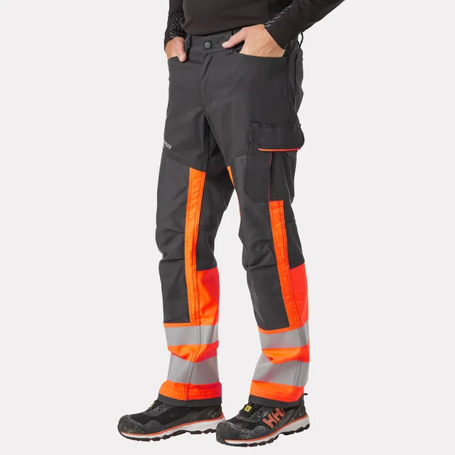 Alna 2.0 Hi Vis Work Trousers Class 1, a great choice for the worker who needs to stay comfortable