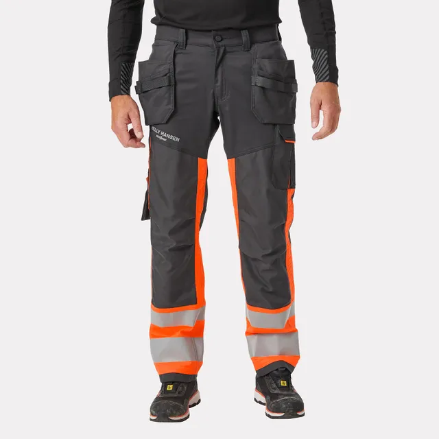 Alna 2.0 Hi Vis Construction Trousers Class 1 keep you safe and comfortable with high visibility
