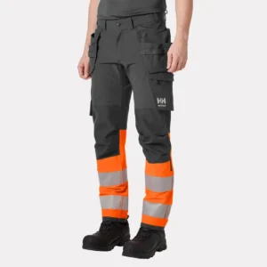 Alna 4X Hi Vis Construction Trousers Class 1