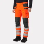 Alna 4X Hi Vis Construction Trousers Class 2 ensure comfort and visibility