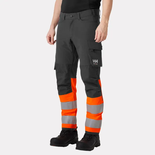 Alna 4X Hi Vis Work Trousers Class 1 are lightweight, durable, and designed to provide comfort