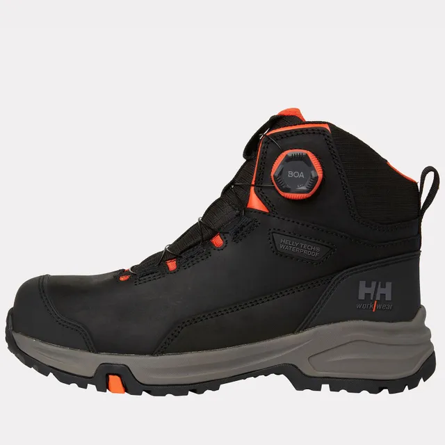 The Manchester Ltr Mid BOA S7S HT Safety Boots keep you dry and comfortable