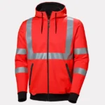 The Addvis Hi Vis Zip Hoodie offers maximum comfort and certified visibility