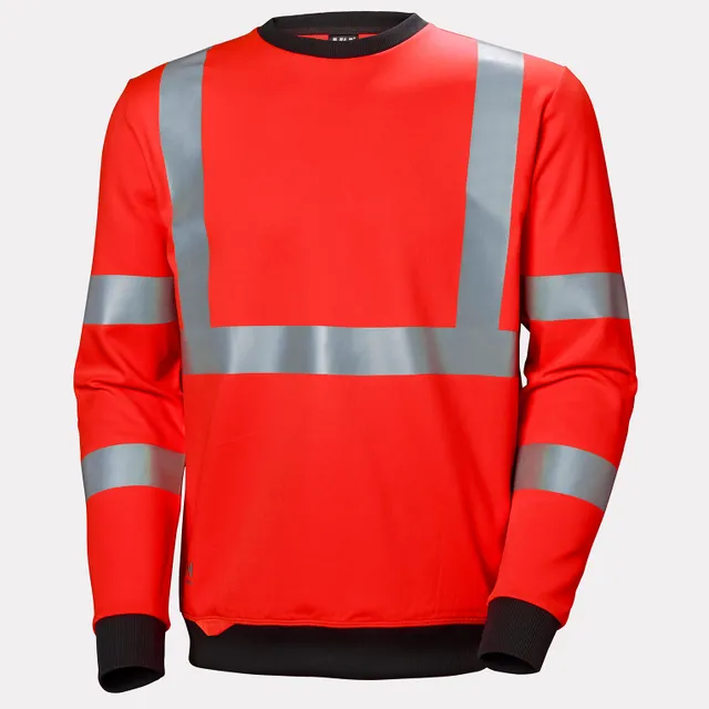 The Addvis Hi Vis Sweatshirt delivers maximum comfort and certified visibility