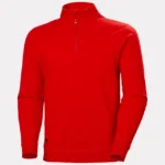 The Manchester Half Zip Sweatshirt, designed for a perfect fit with durable, high-quality fabrics
