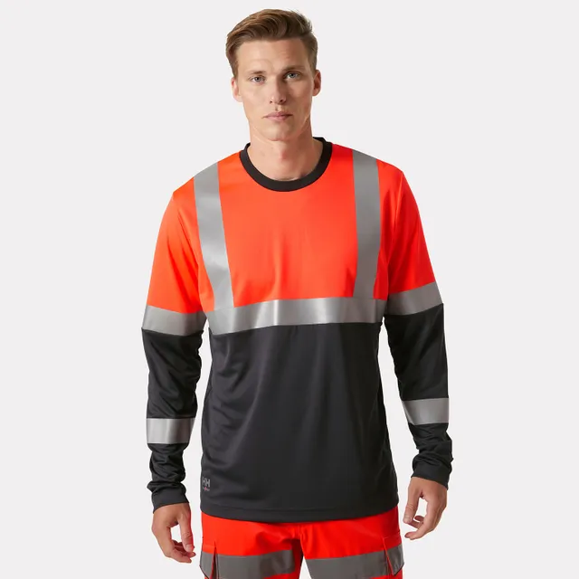The Addvis Hi Vis Longsleeve Class 1, lightweight and visibility.
