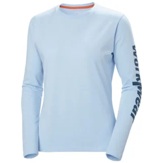 The Women's Logo Longsleeve, made to increase comfort