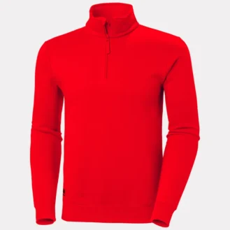 The Classic Half Zip Sweatshirt delivers comfort, durability