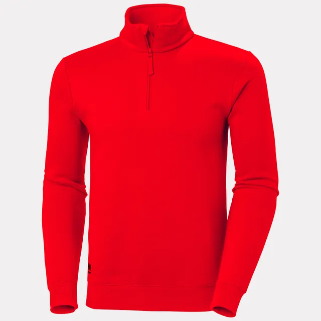 The Classic Half Zip Sweatshirt delivers comfort, durability